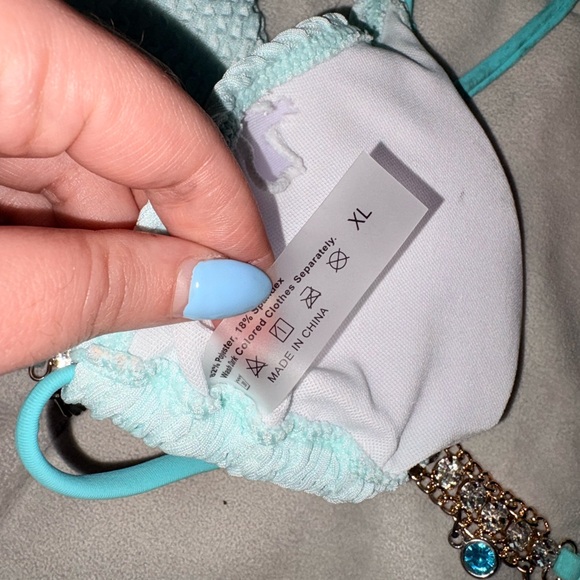 SHEIN Rhinestone Bikini Set - Picture 6 of 11